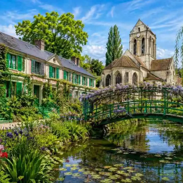 Monet’s Giverny & Van Gogh Village: Full-Day Tour from Paris
