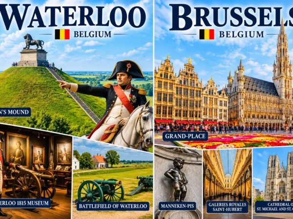From Paris: Waterloo & Brussels Highlights Full-Day Tour